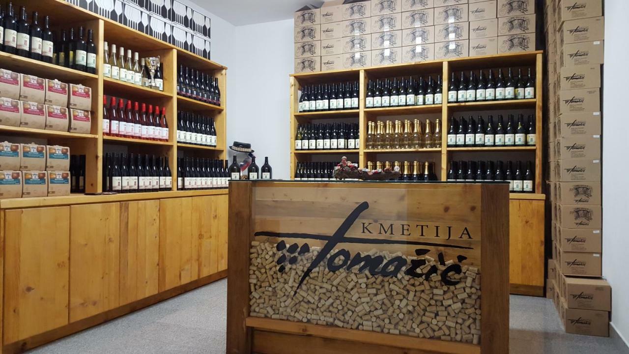 Kmetija Tomazic Vinska Klet - Winery Apartment Vipava Exterior foto